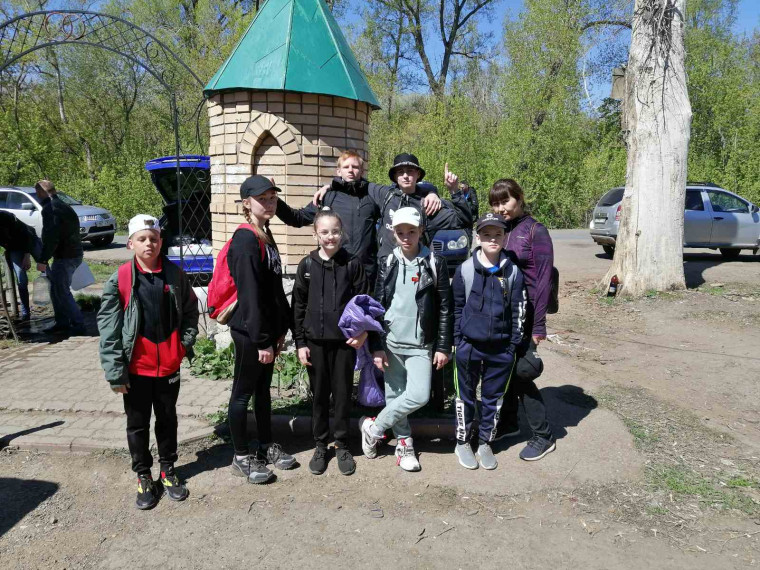 Школьный этап Всероссийского слета юных туристов.